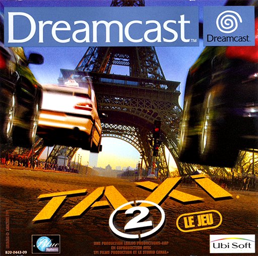 Taxi 2: Le Jeu box art
