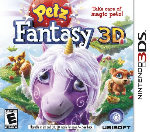 Petz Fantasy 3D box art