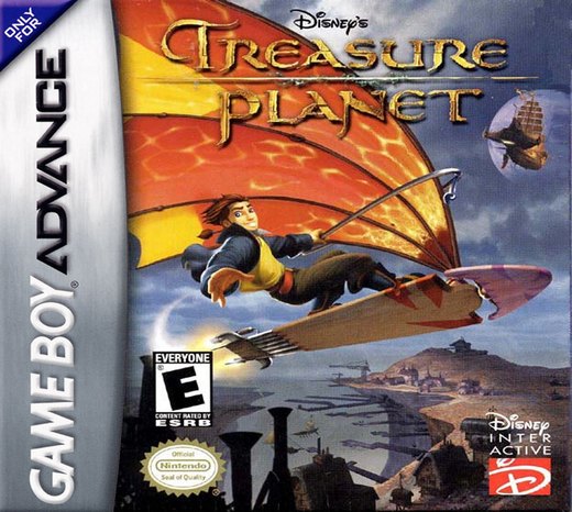Disney's Treasure Planet box art