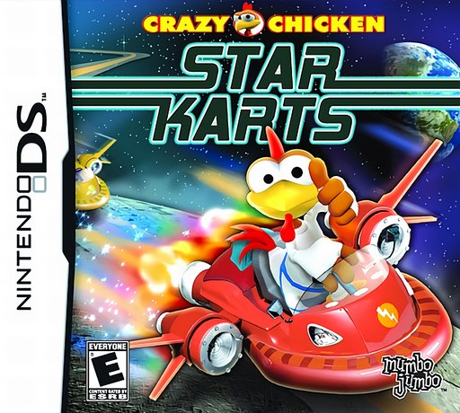 Crazy Chicken: Star Karts box art