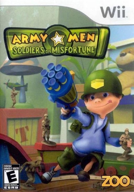 Army Men_ Soldiers of Misfortune box art