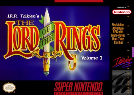 J.R.R. Tolkien's The Lord of the Rings: Volume 1 box art
