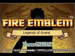 Fire Emblem: Legends of Avenir box art