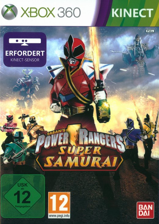 Power Rangers Super Samurai box art
