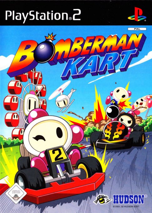 Bomberman Kart box art