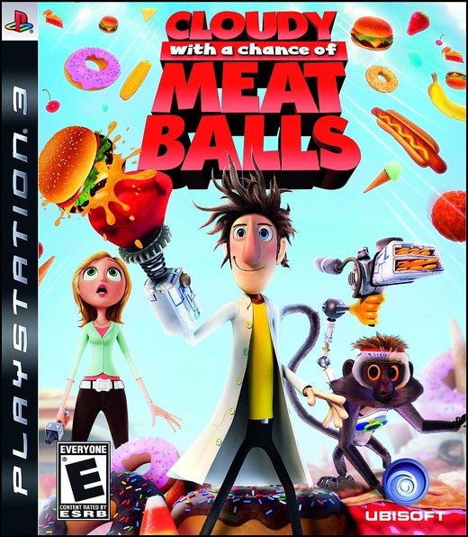 Cloudy With a Chance of Meatballs box art