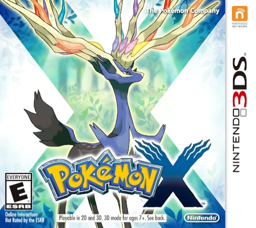 Pokemon X box art