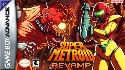 Super Metroid: Revamp box art