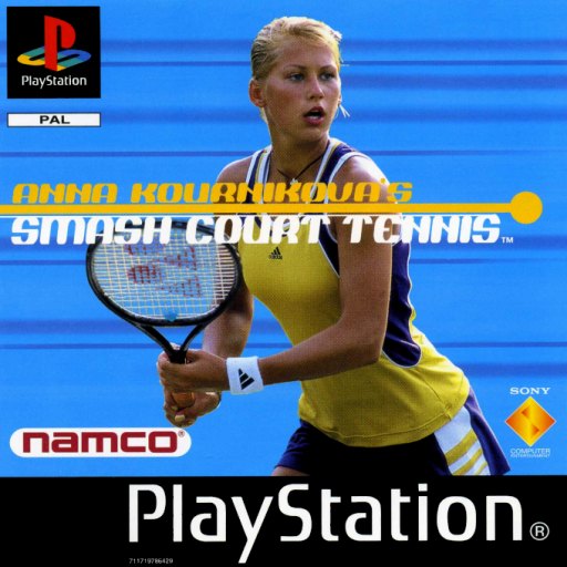 Anna Kournikova's Smash Court Tennis box art