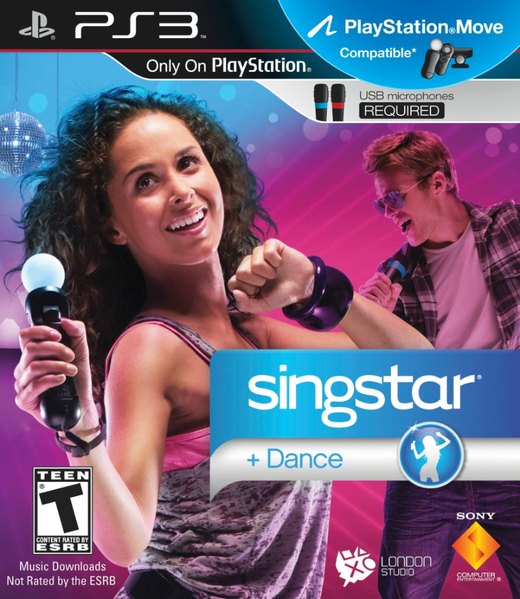 SingStar Dance box art
