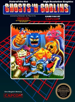 Ghost'n Goblins box art