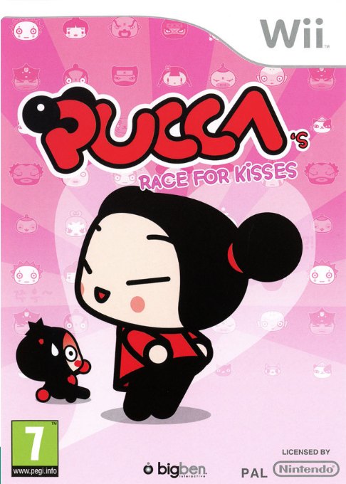 Pucca's Race for Kisses box art