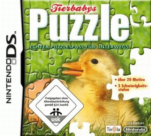 Tierbabys Puzzle: Echter Puzzlespass fuer Unterwegs box art