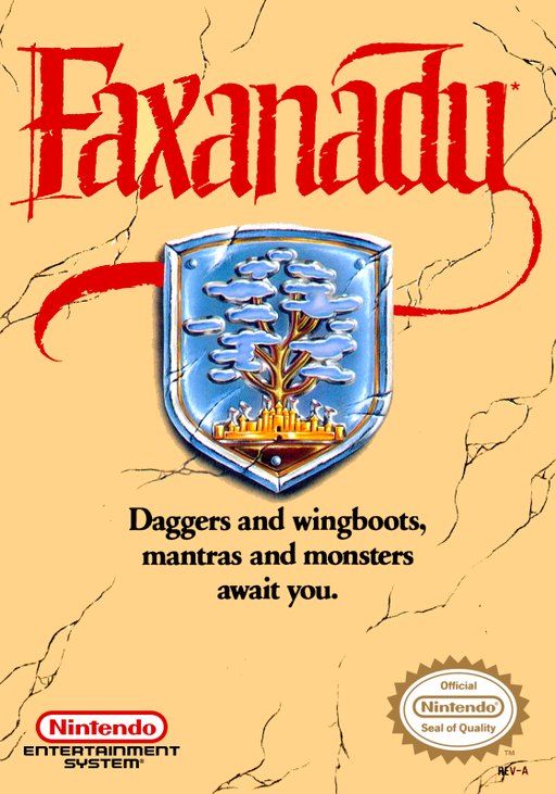 Faxanadu box art