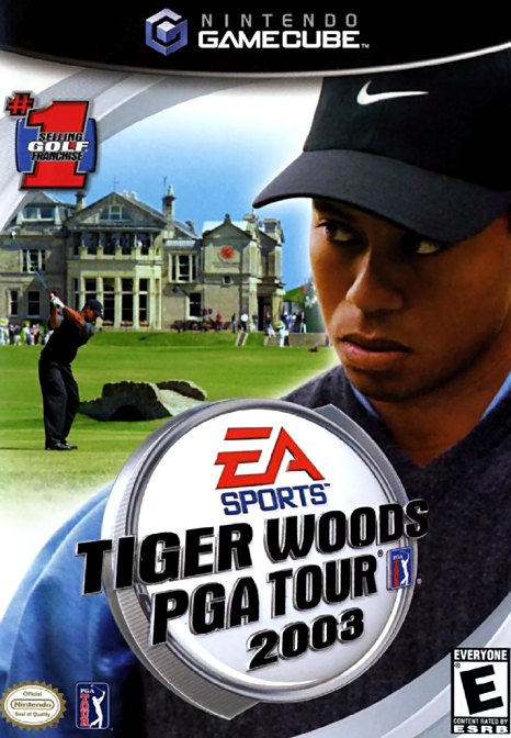 Tiger Woods PGA Tour 2003 box art
