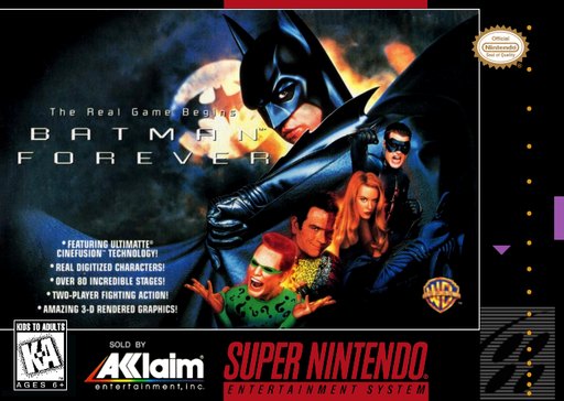 Batman Forever box art