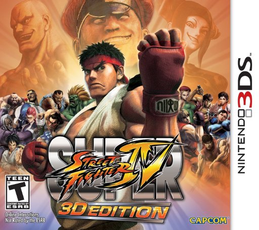 Super Street Fighter IV: 3D Edition box art
