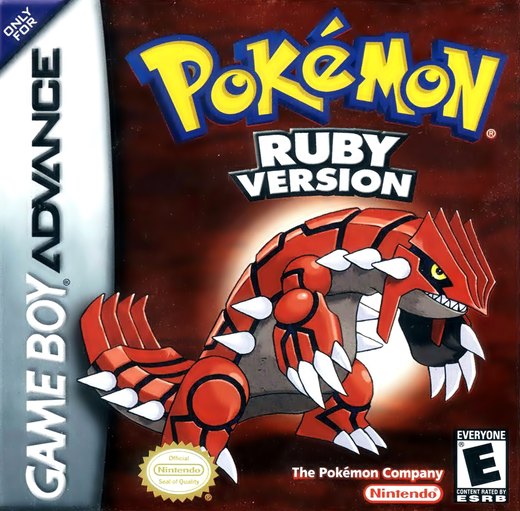 Pokémon Ruby Version box art