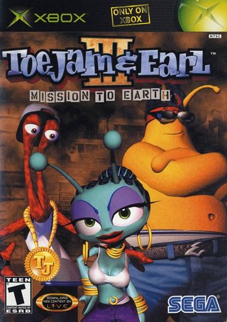 ToeJam & Earl III: Mission to Earth box art