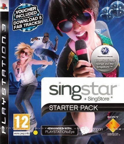 SingStar Starter Pack box art