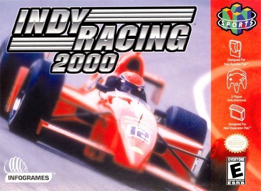 Indy Racing 2000 box art