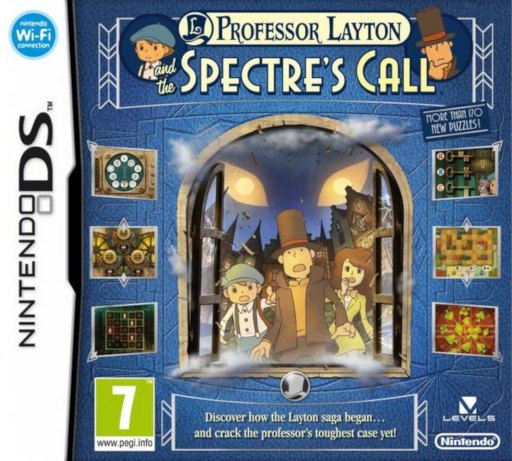 Professor Layton and the Spectre's Call box art