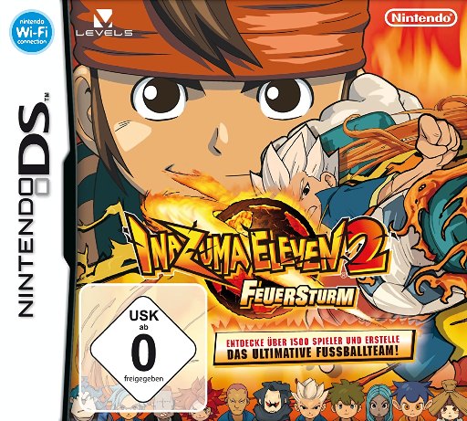 Inazuma Eleven 2: Feuersturm box art