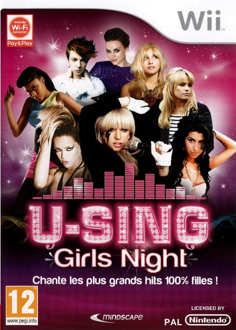 U-Sing: Girls Night box art