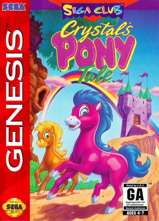 Crystal's Pony Tale box art