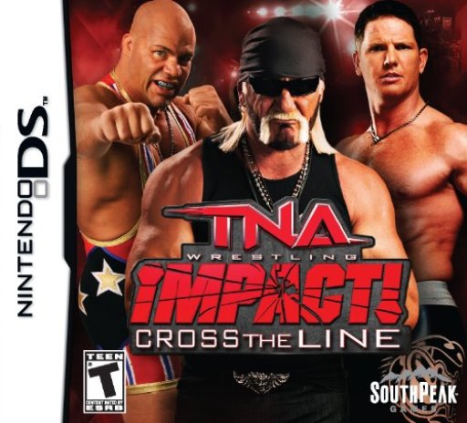 TNA Wrestling Impact!: Cross the Line box art