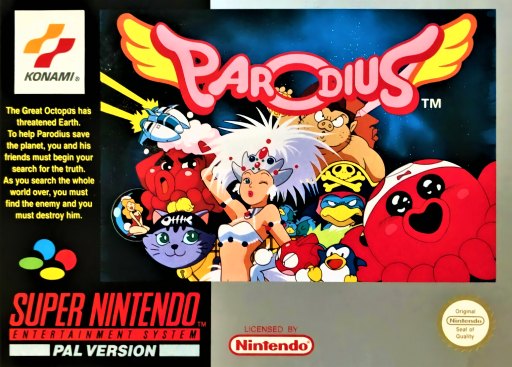 Parodius box art