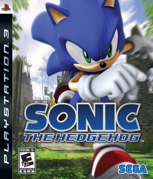 Sonic the Hedgehog box art