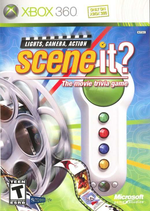 Scene It? Lights, Camera, Action box art