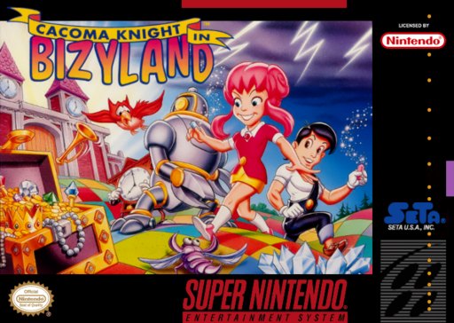 Cacoma Knight in Bizyland box art