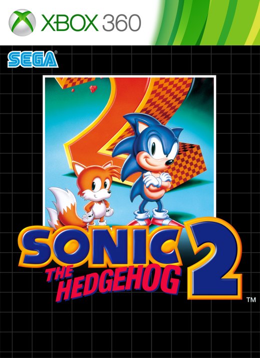 Sonic the Hedgehog 2 box art