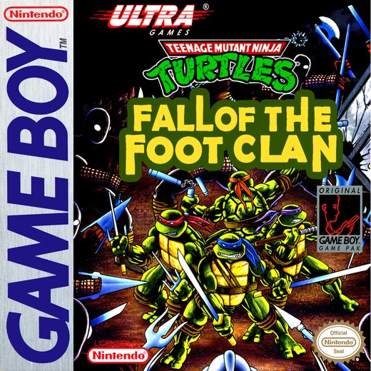 Teenage Mutant Ninja Turtles: Fall of the Foot Clan box art