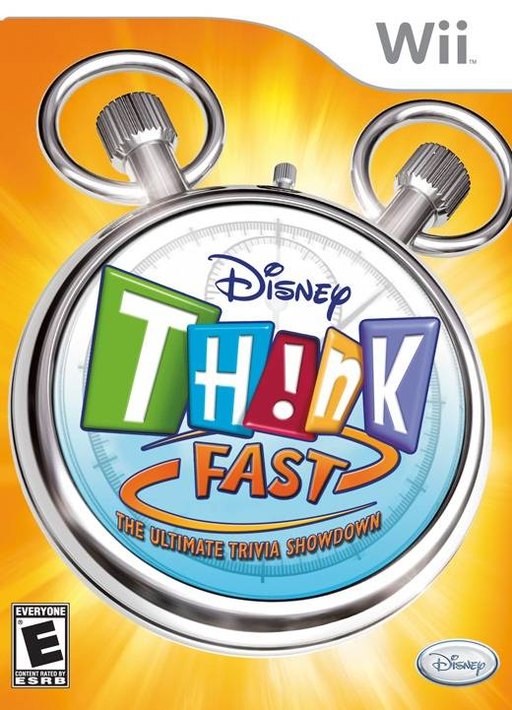 Disney Think Fast box art