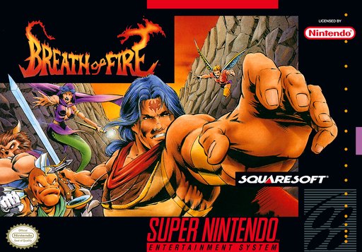 Breath of Fire box art