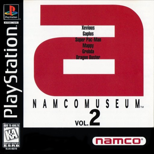 Namco Museum Vol. 2 box art
