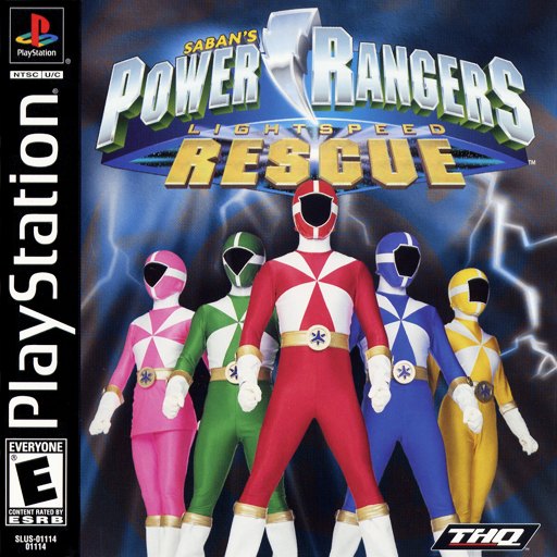 Saban's Power Rangers: Lightspeed Rescue box art