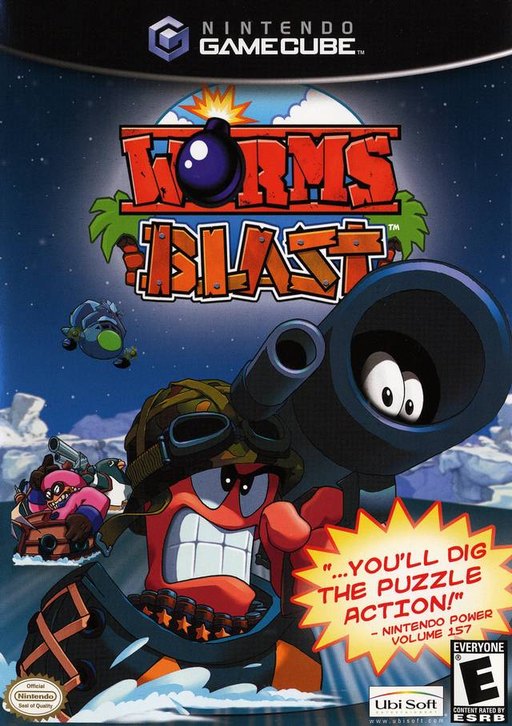 Worms Blast box art