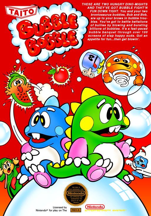 Bubble Bobble box art