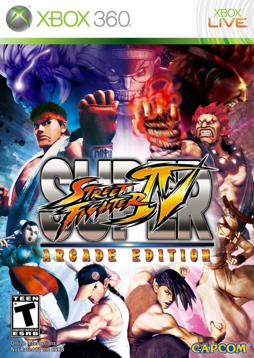 Super Street Fighter IV: Arcade Edition box art