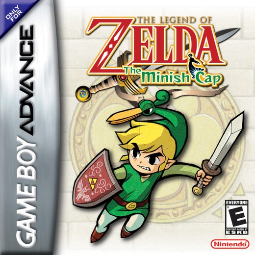 The Legend of Zelda: The Minish Cap box art