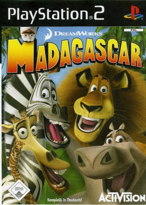 DreamWorks Madagascar box art