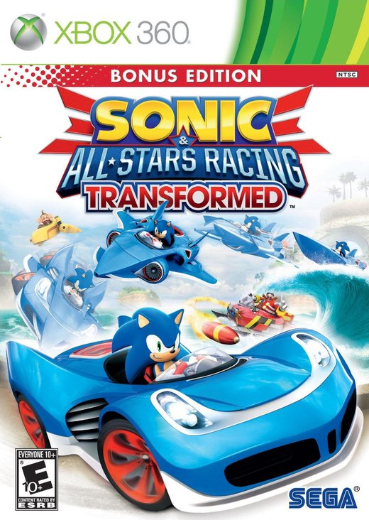 Sonic & All-Stars Racing Transformed box art