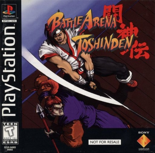 Battle Arena Toshinden box art