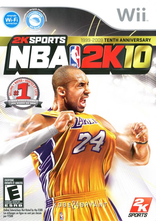 NBA 2K10 box art