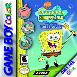 SpongeBob SquarePants: Legend of the Lost Spatula box art