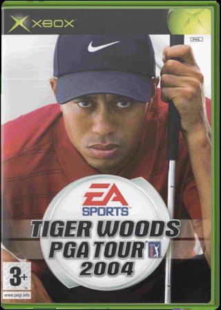 Tiger Woods PGA Tour 2004 box art